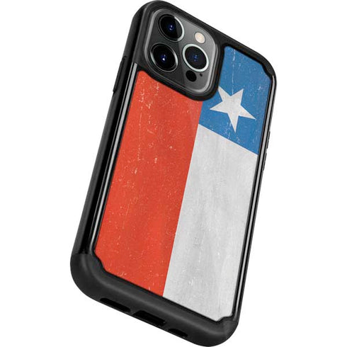 Chile Flag Distressed iPhone 13 Pro Cargo Case
